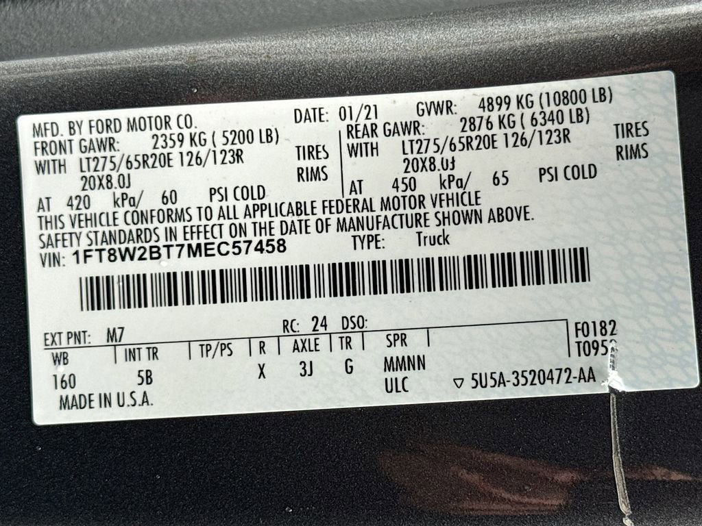 Used 2021 Ford F250 Lariat w/ Lariat Value Package image 25