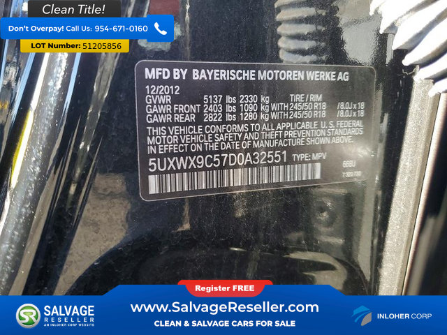 Used 2013 BMW X3 xDrive28i AWD/4WD image 16