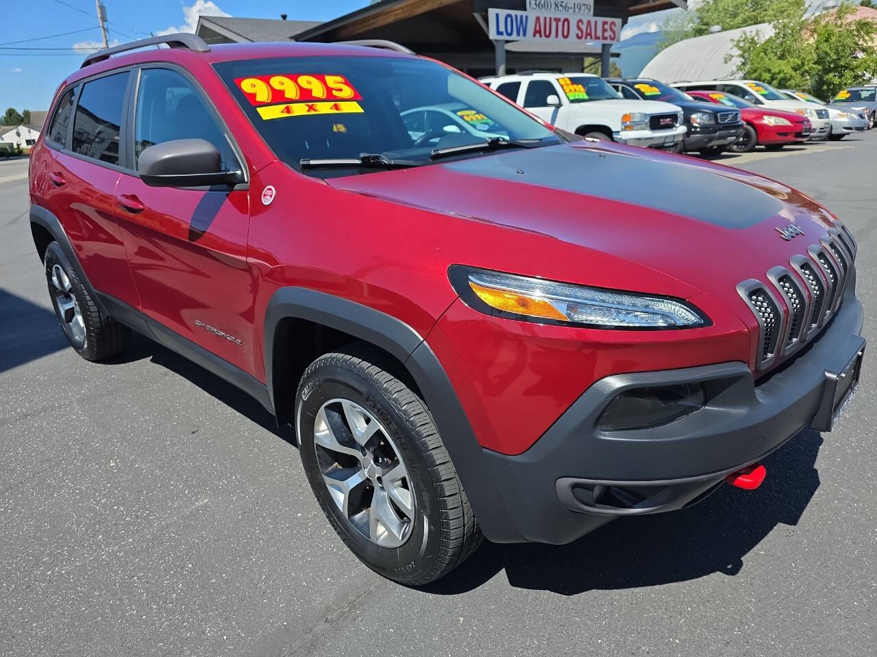 Used 2014 Jeep Cherokee Trailhawk w/ Comfort/Convenience Group AWD/4WD image 1