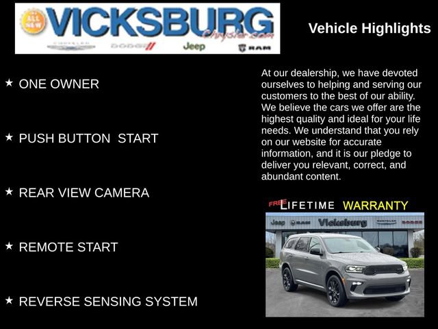 Used 2022 Dodge Durango SXT w/ Blacktop Package image 25