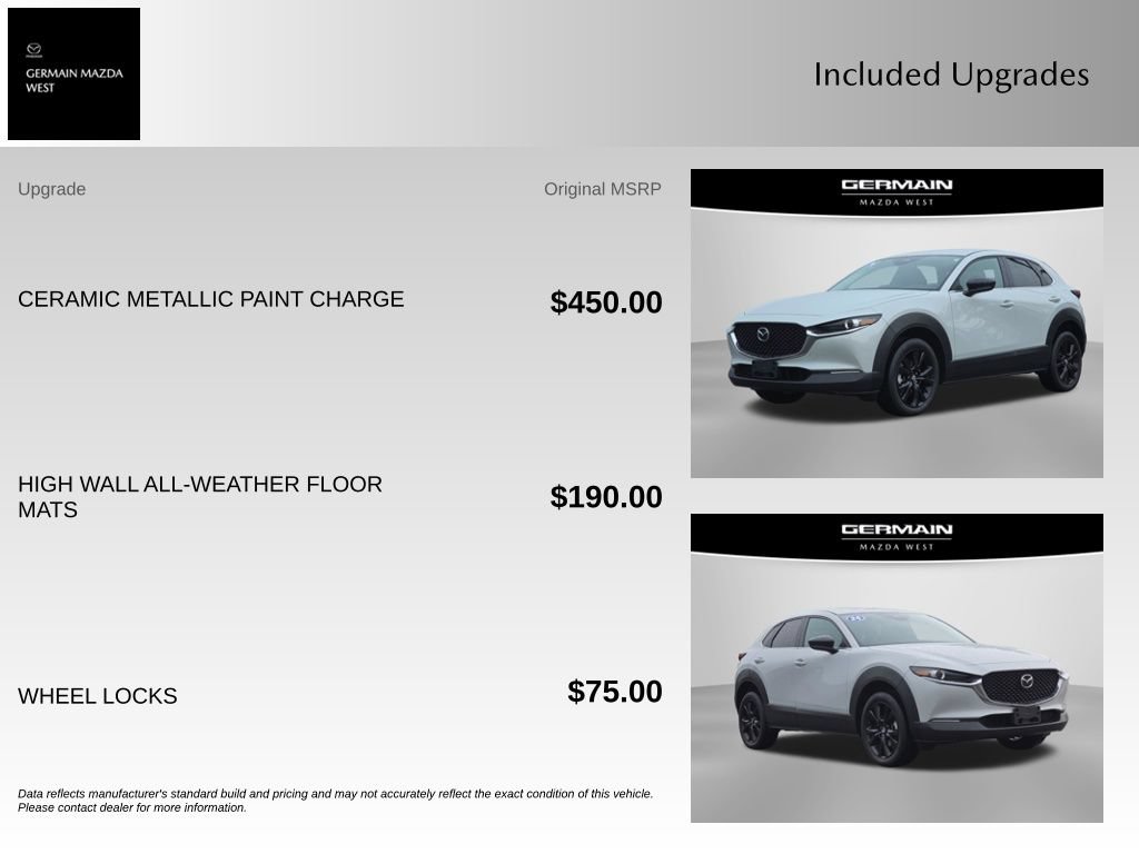 Used 2024 MAZDA CX-30 AWD 2.5 S w/ Select Sport Pkg image 11