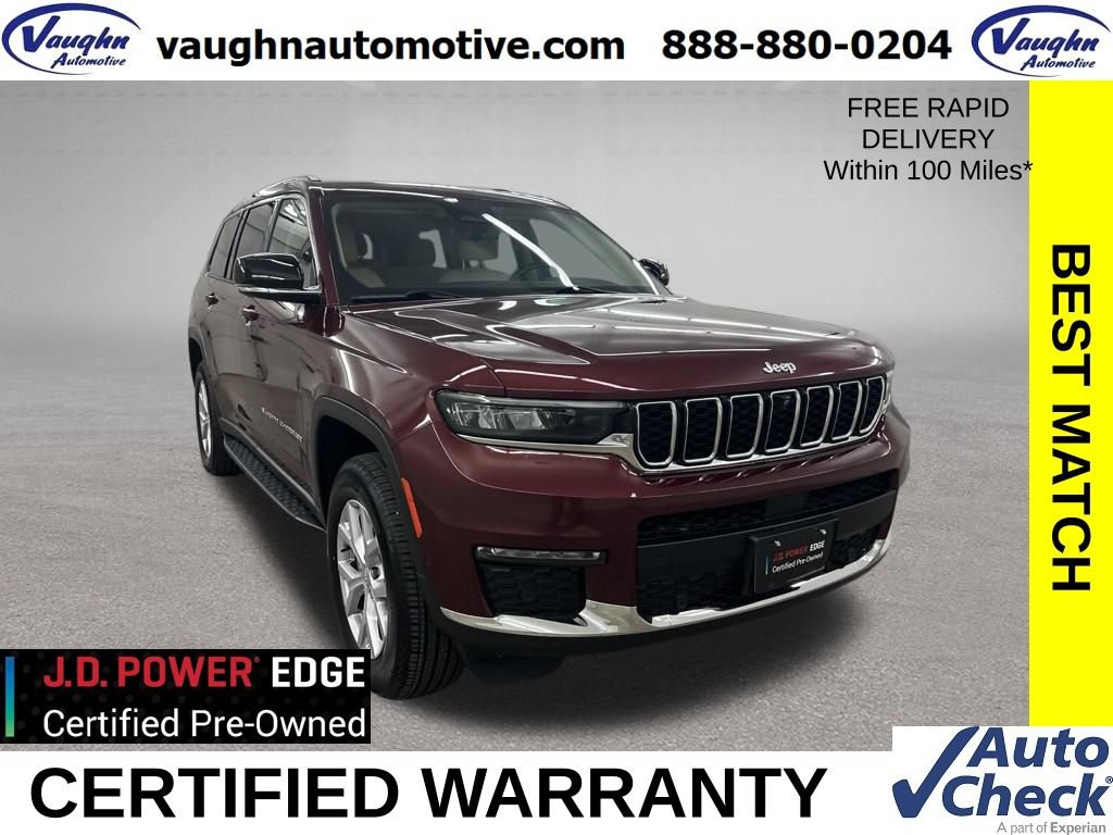 Used 2022 Jeep Grand Cherokee L Limited w/ Luxury Tech Group II