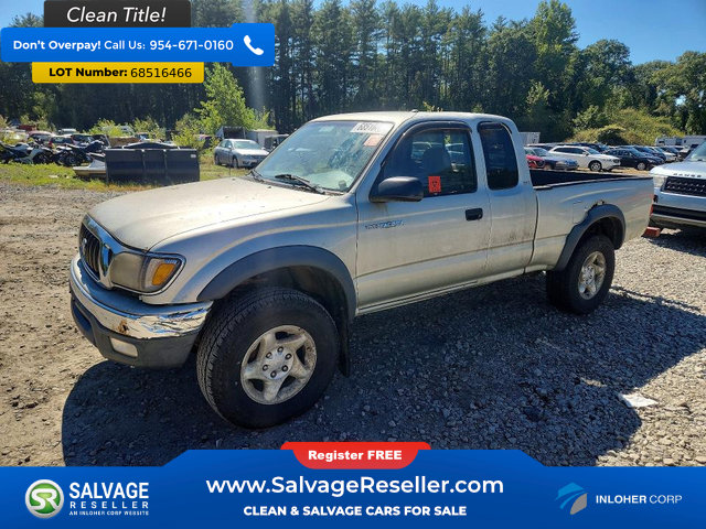 Used 2002 Toyota Tacoma 4x4 Xtracab V6 w/ SR5 Pkg w/ Chrome Pkg image 1