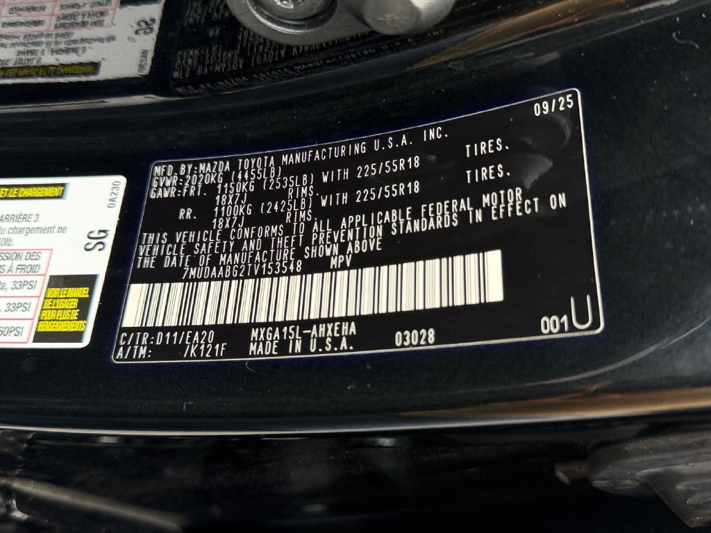 Used 2026 Toyota Corolla Cross XLE w/ Convenience Package AWD/4WD image 30