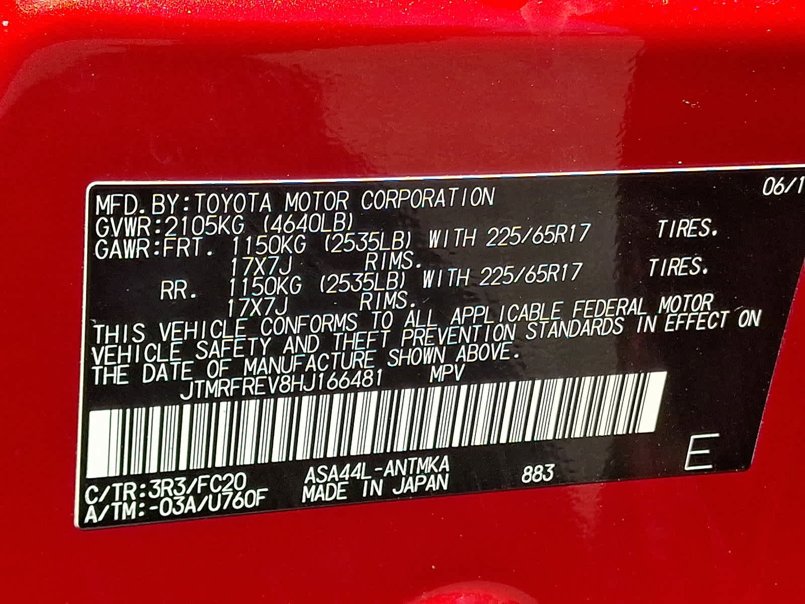 Certified 2017 Toyota RAV4 XLE AWD/4WD image 29