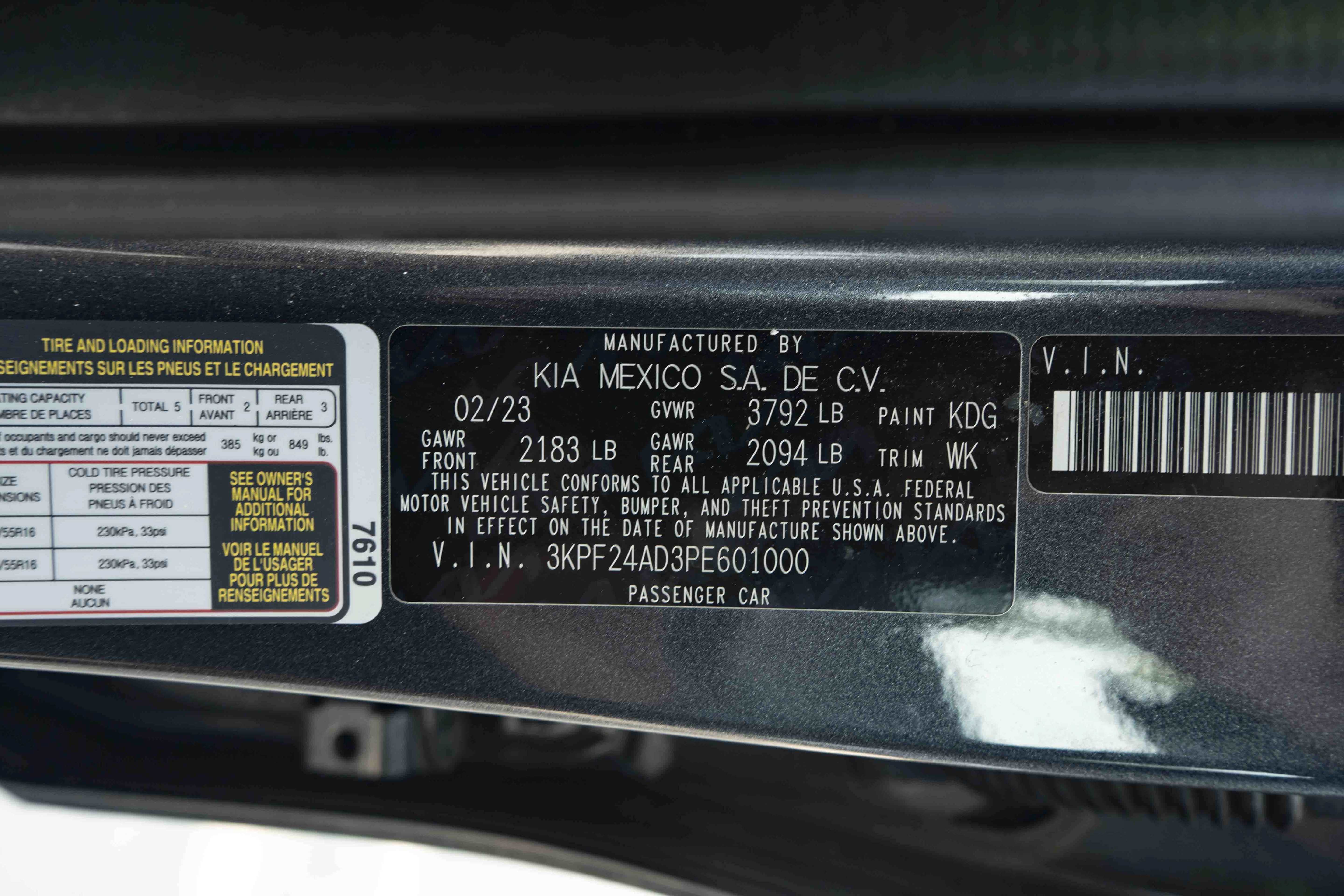 Used 2023 Kia Forte LXS FWD image 35