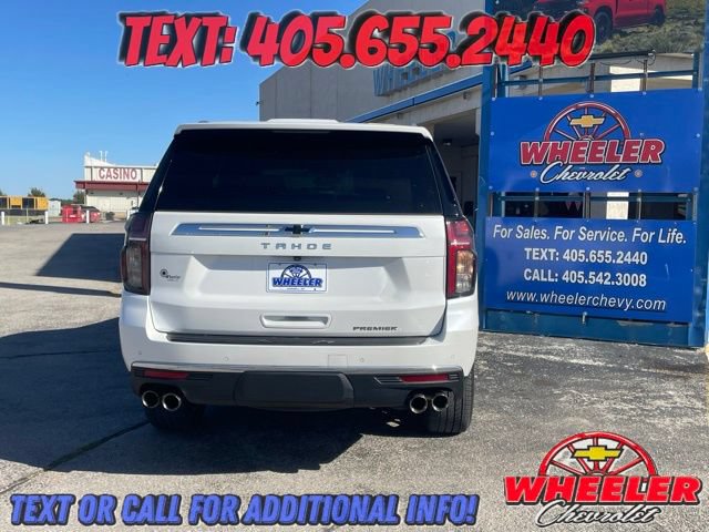 Used 2022 Chevrolet Tahoe Premier w/ Texas Edition AWD/4WD image 5