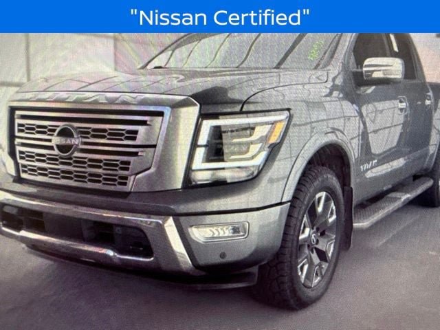 Certified 2023 Nissan Titan Platinum Reserve w/ Moonroof Package AWD/4WD image 2