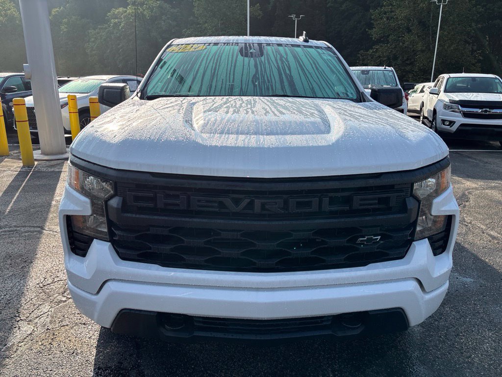 Certified 2024 Chevrolet Silverado 1500 Custom w/ Turbomax Blackout Package AWD/4WD image 9
