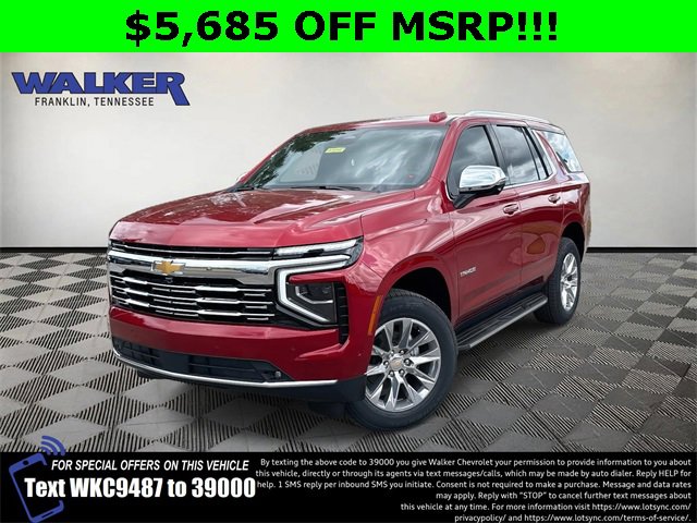 New 2025 Chevrolet Tahoe Premier