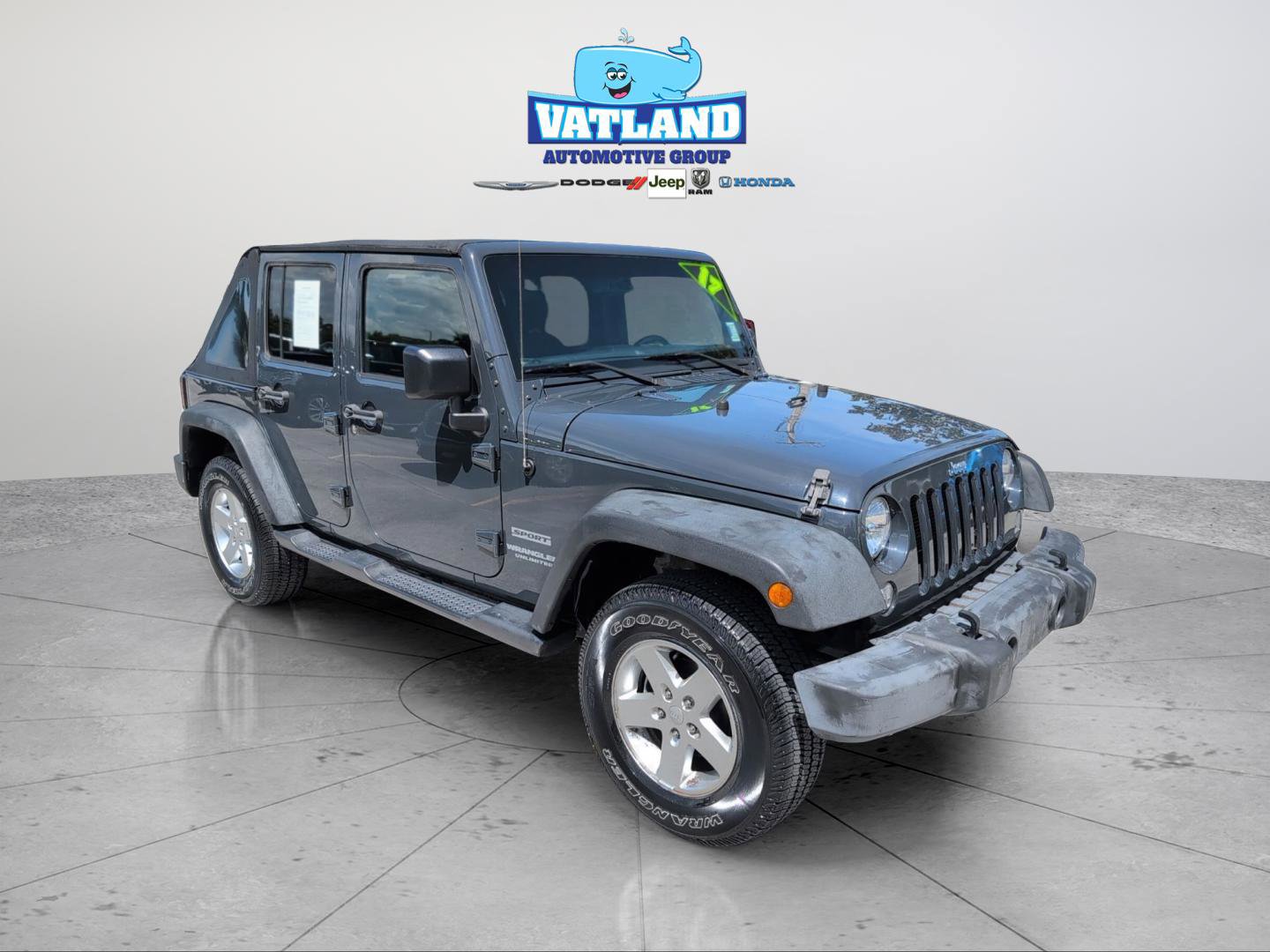 Certified 2017 Jeep Wrangler Unlimited Sport w/ Quick Order Package 24S