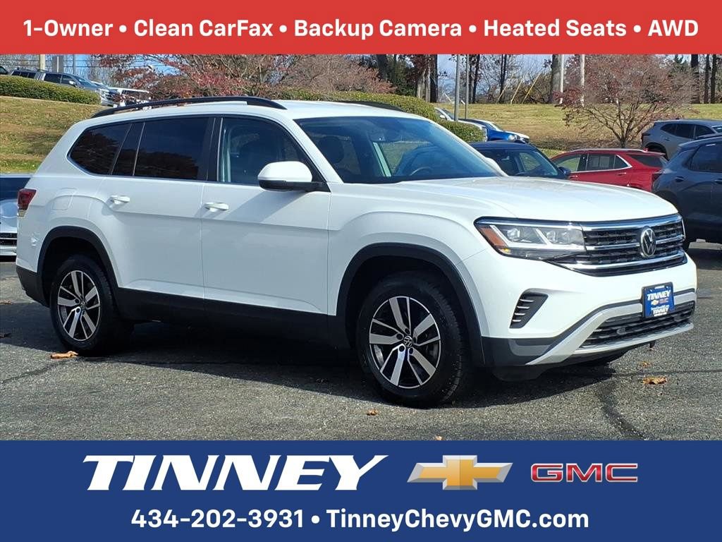 Used 2021 Volkswagen Atlas SE