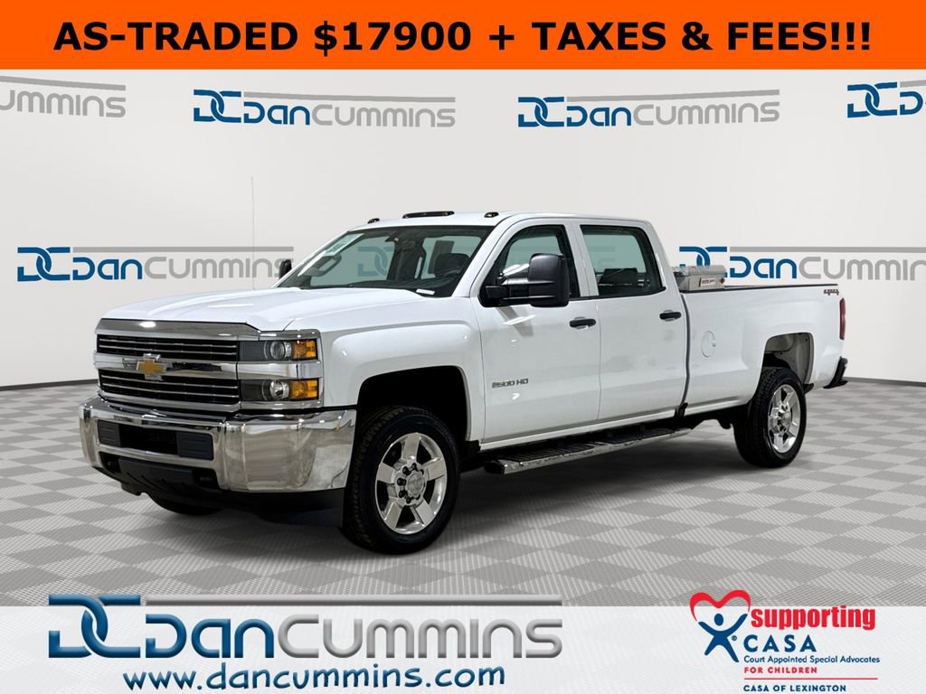 Used 2016 Chevrolet Silverado 2500 W/T AWD/4WD image 1