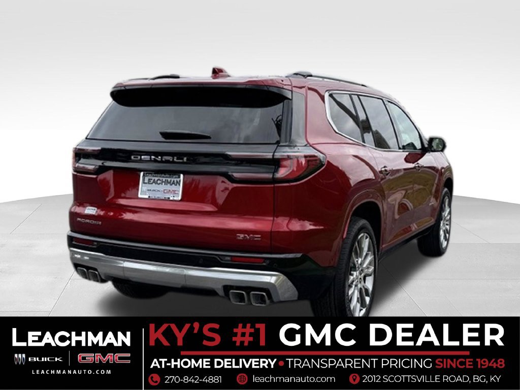 New 2027 GMC Acadia Denali w/ LPO, Floor Liner Package FWD image 3