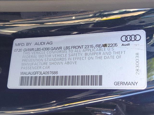 Used 2020 Audi A3 2.0T Premium w/ Final Edition Package image 25