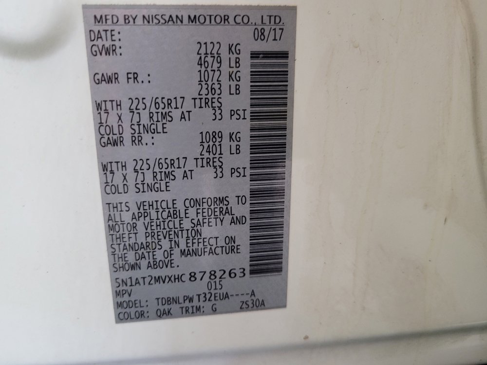 Used 2017 Nissan Rogue S AWD/4WD image 33