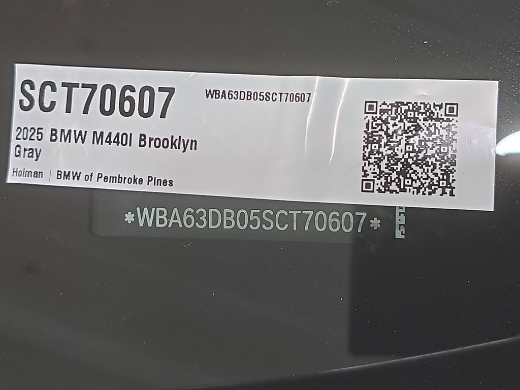 Certified 2025 BMW M440i Convertible w/ Parking Assistance Package RWD image 27