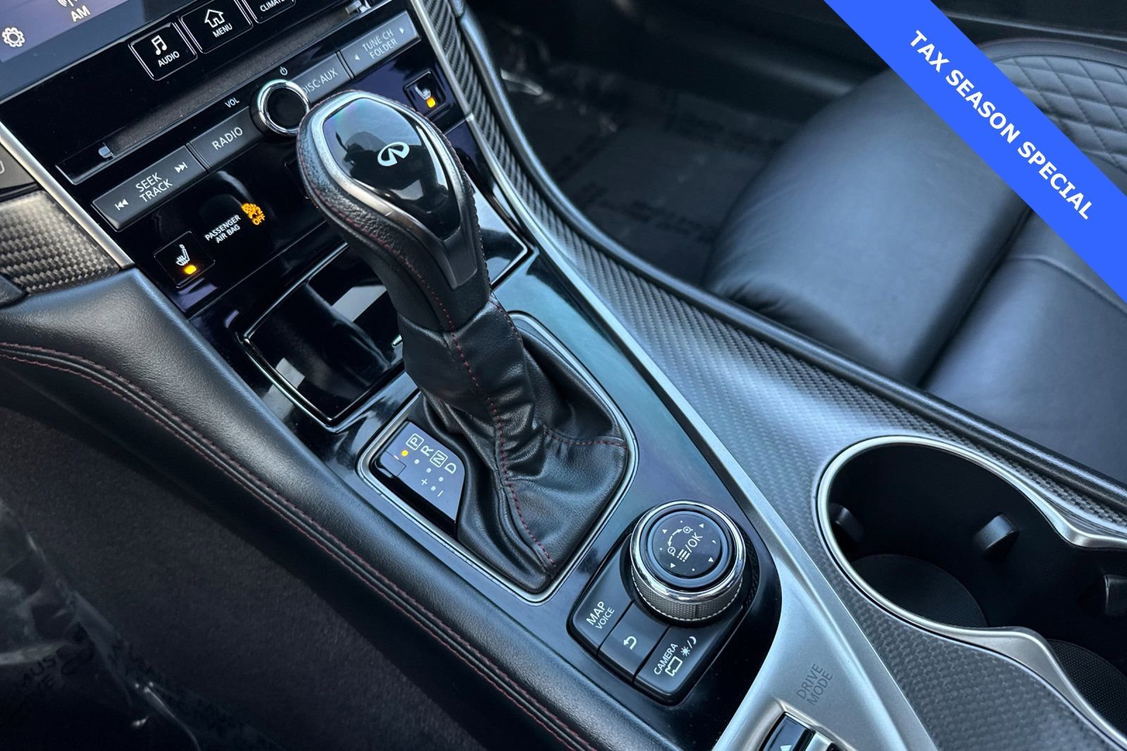 Used 2021 INFINITI Q50 Red Sport 400 w/ Cargo Package image 21