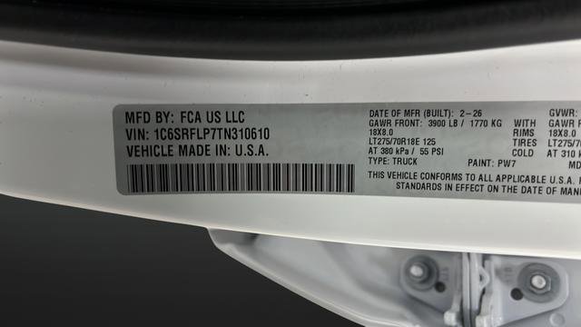 New 2026 RAM 1500 Rebel w/ G/T Package AWD/4WD image 28
