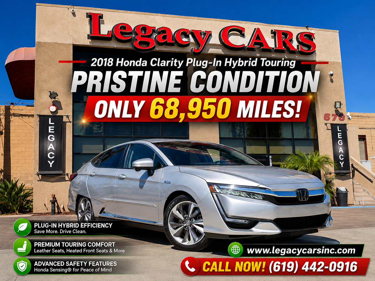 Used 2018 Honda Clarity Touring image 2