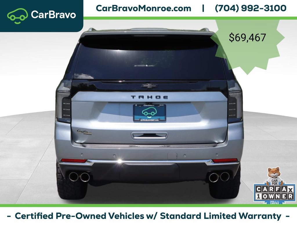 Certified 2025 Chevrolet Tahoe Premier AWD/4WD image 5