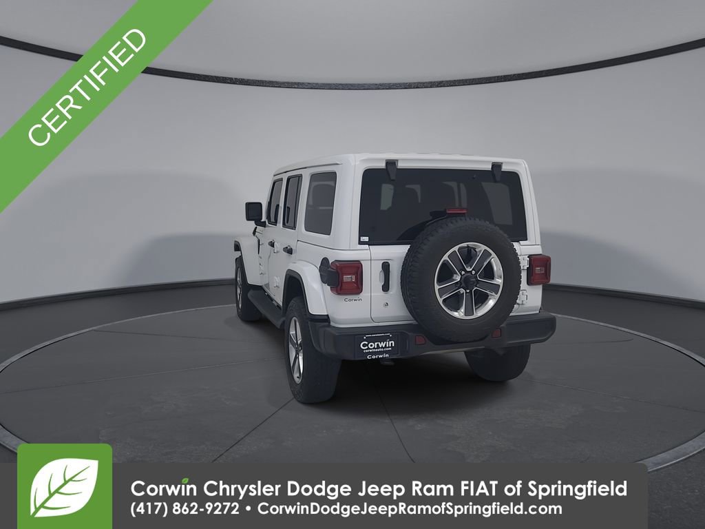 Certified 2019 Jeep Wrangler Unlimited Sahara image 11