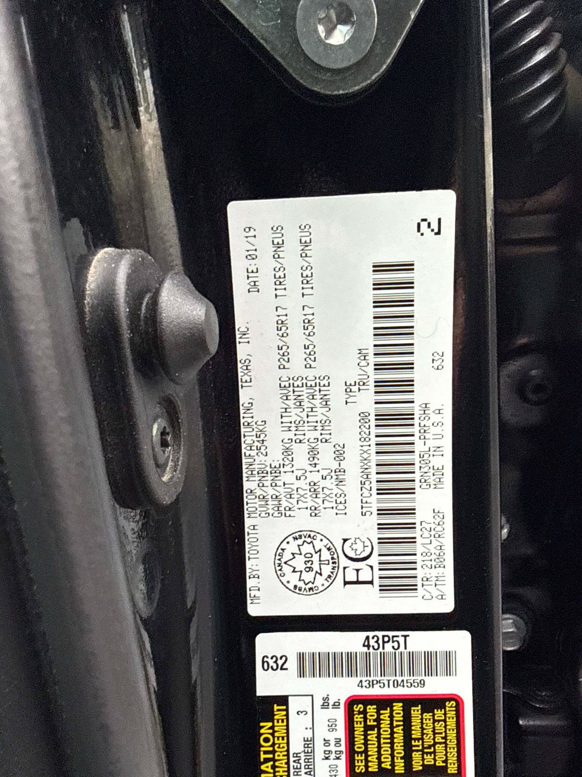 Used 2019 Toyota Tacoma TRD Sport AWD/4WD image 28