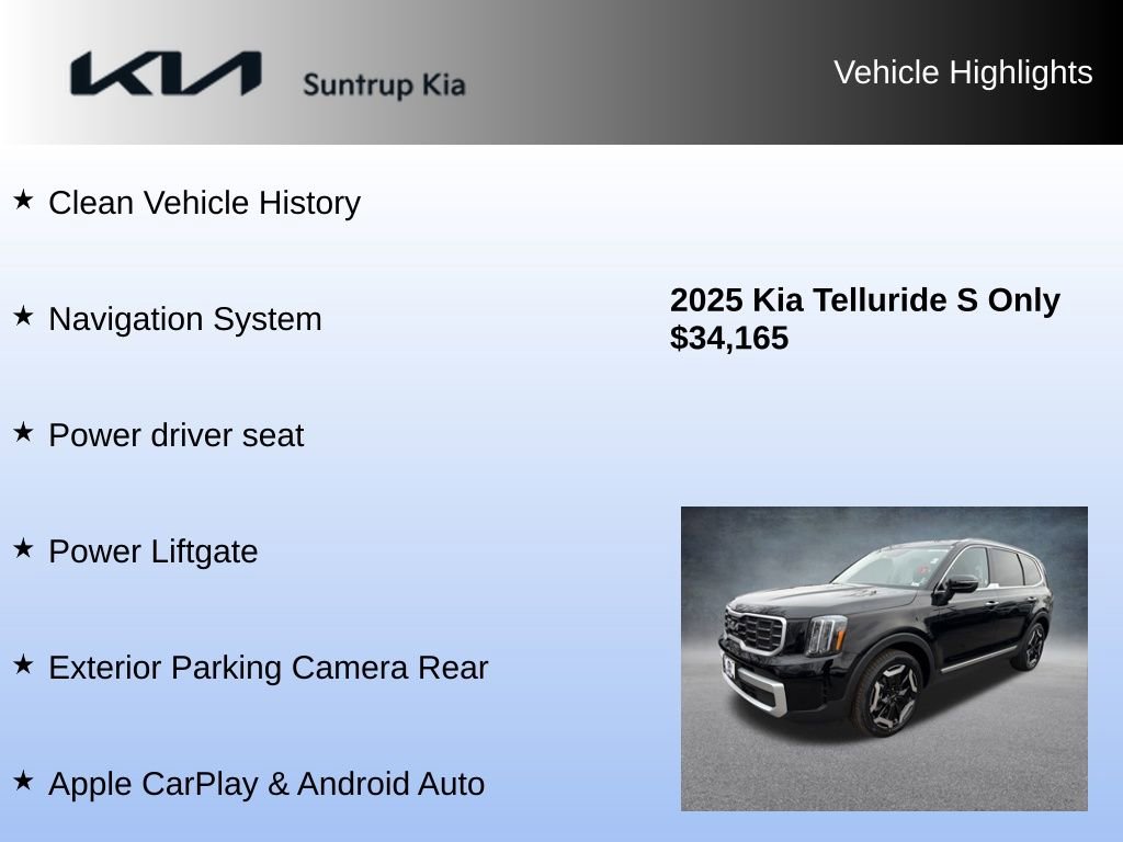 Used 2025 Kia Telluride S image 8