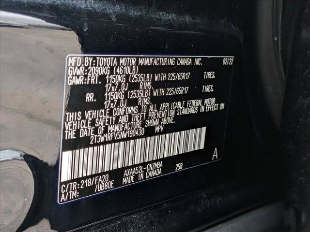 Used 2022 Toyota RAV4 XLE FWD image 25