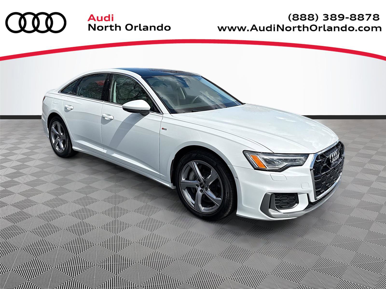 Certified 2025 Audi A6 3.0T Premium w/ Convenience Package AWD/4WD image 1