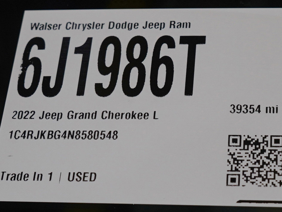 Used 2022 Jeep Grand Cherokee L Limited w/ Trailer Tow Group (B) image 33