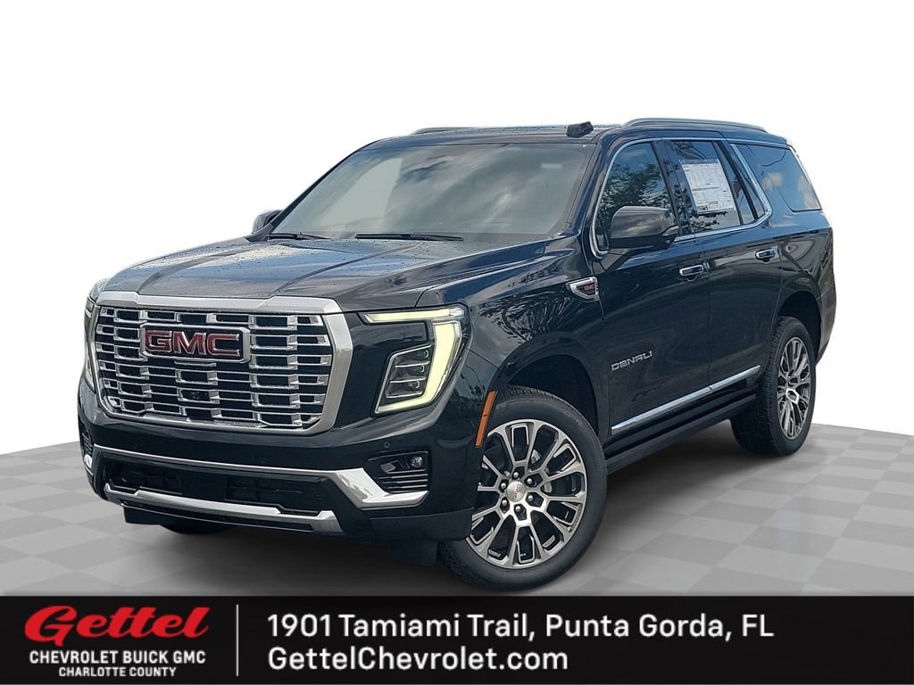 New 2025 GMC Yukon Denali w/ Sun & Power Step Package