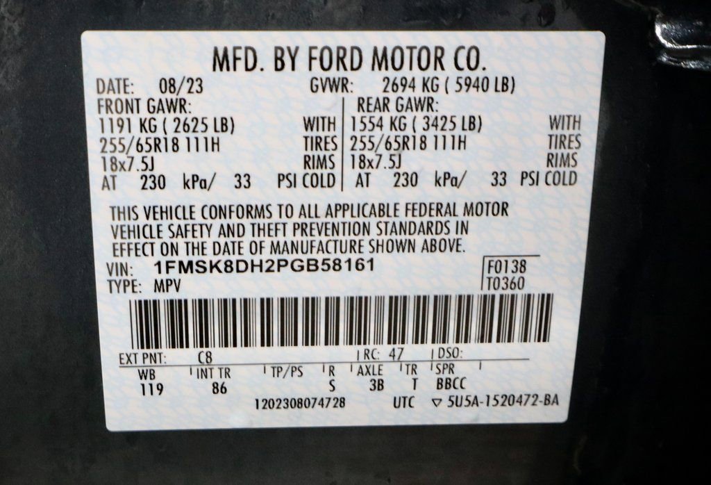 Certified 2023 Ford Explorer XLT image 32