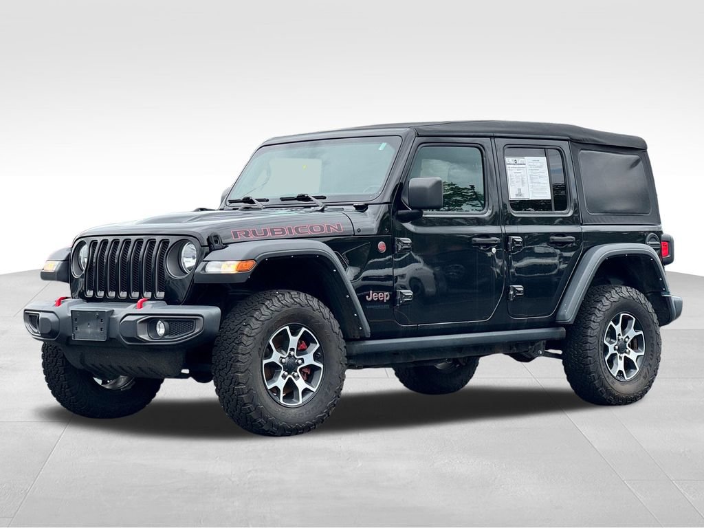 Used 2021 Jeep Wrangler Unlimited Rubicon AWD/4WD video 3