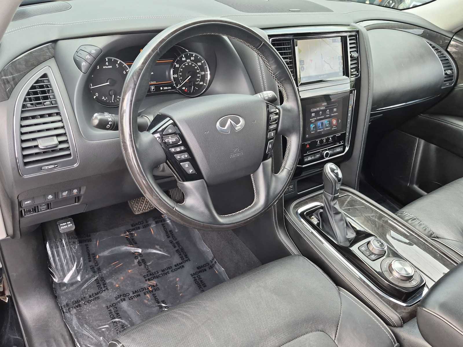 Used 2021 INFINITI QX80 Luxe w/ Cargo Package AWD/4WD image 10