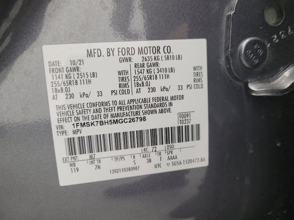 Used 2021 Ford Explorer 2WD image 33