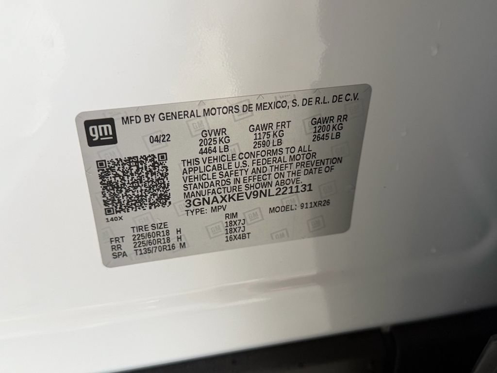 Certified 2022 Chevrolet Equinox LT FWD image 20