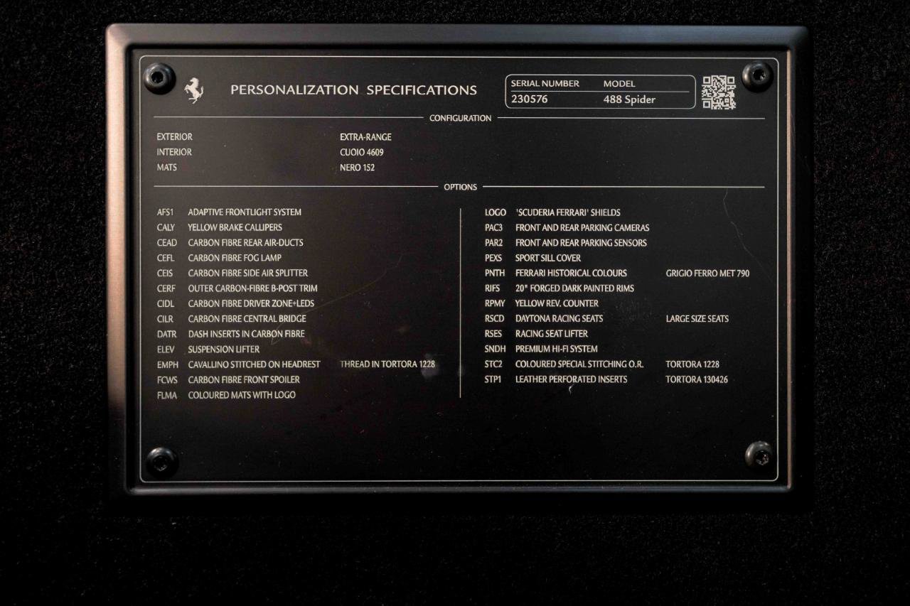 Used 2018 Ferrari 488 Spider image 85