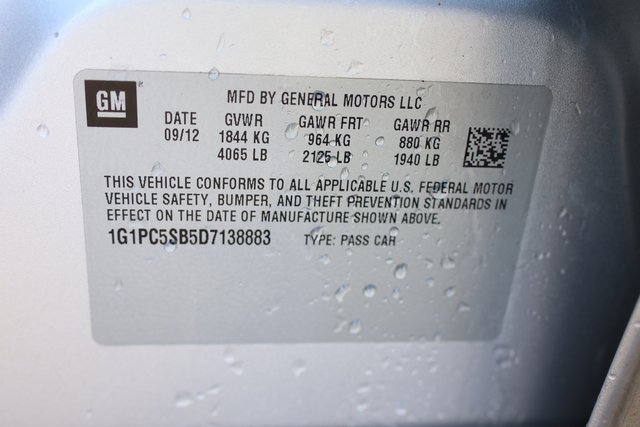 Used 2013 Chevrolet Cruze LT image 25