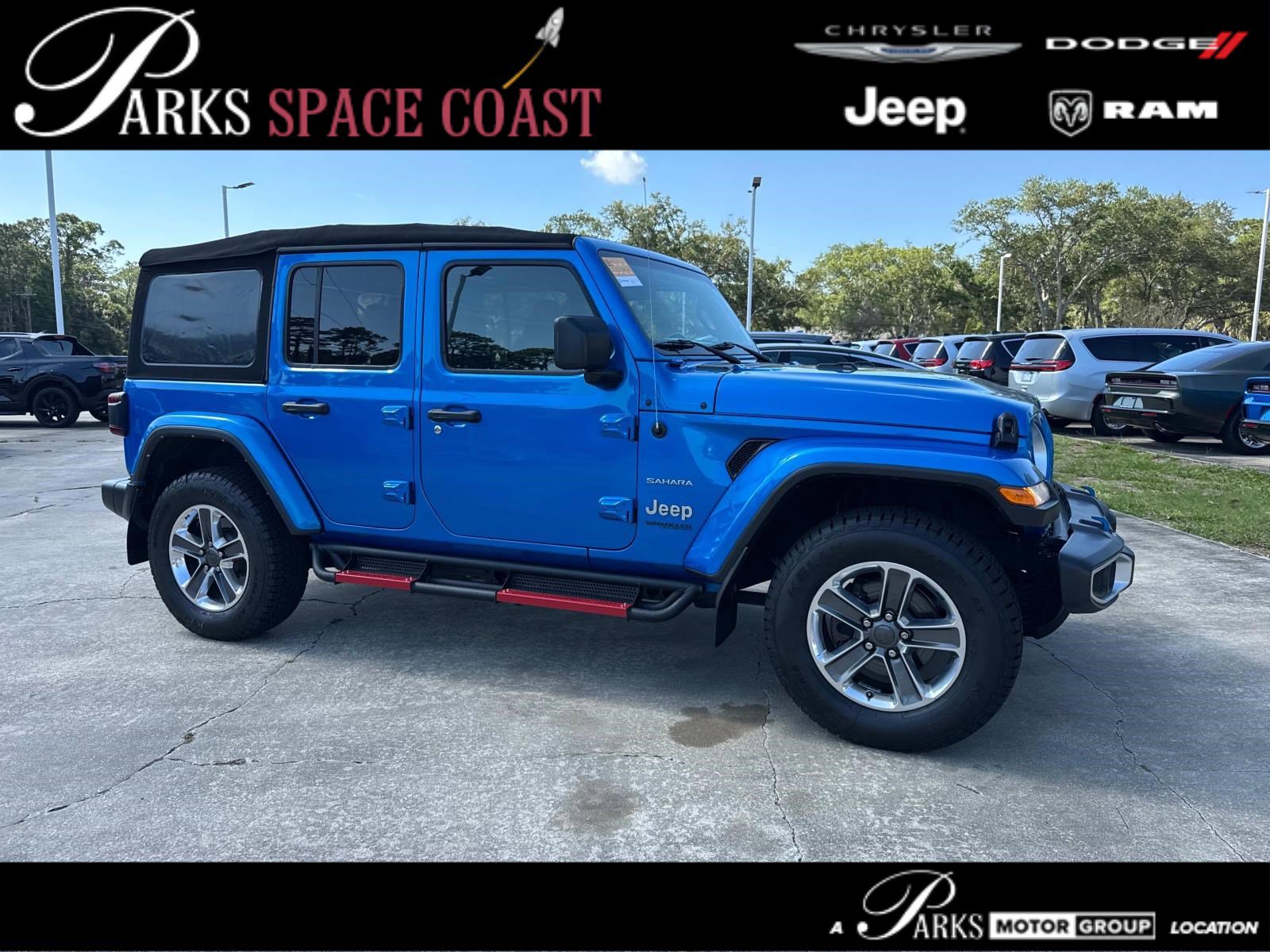 Used 2021 Jeep Wrangler Unlimited Sahara