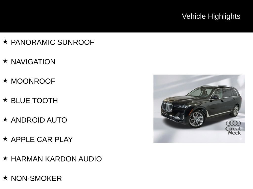 Used 2020 BMW X7 xDrive40i w/ Premium Package image 9