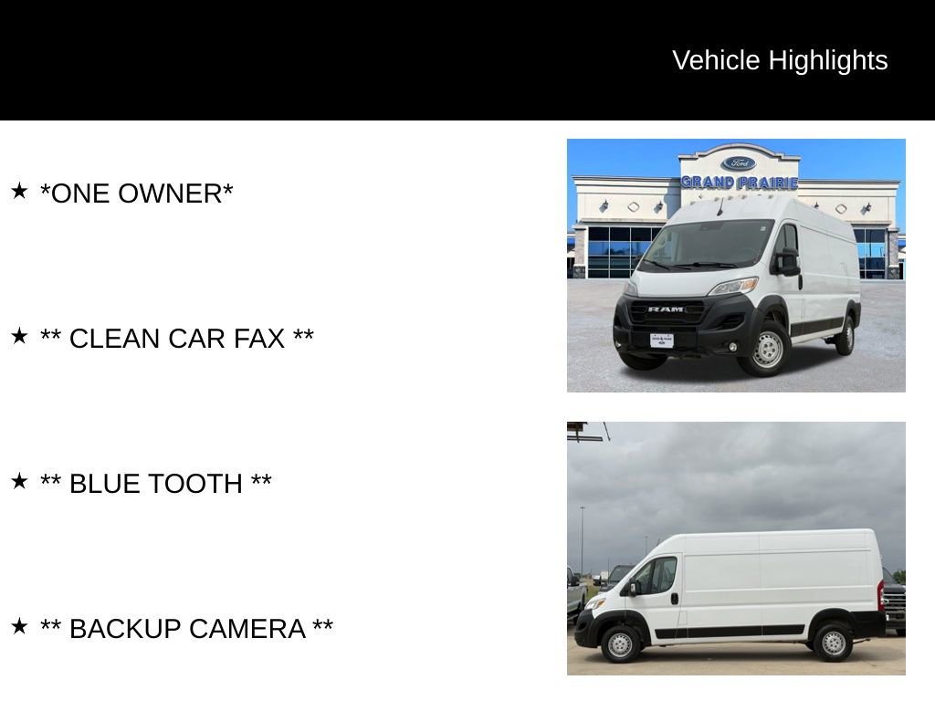 Used 2025 RAM ProMaster 2500 w/ Convenience Group image 4