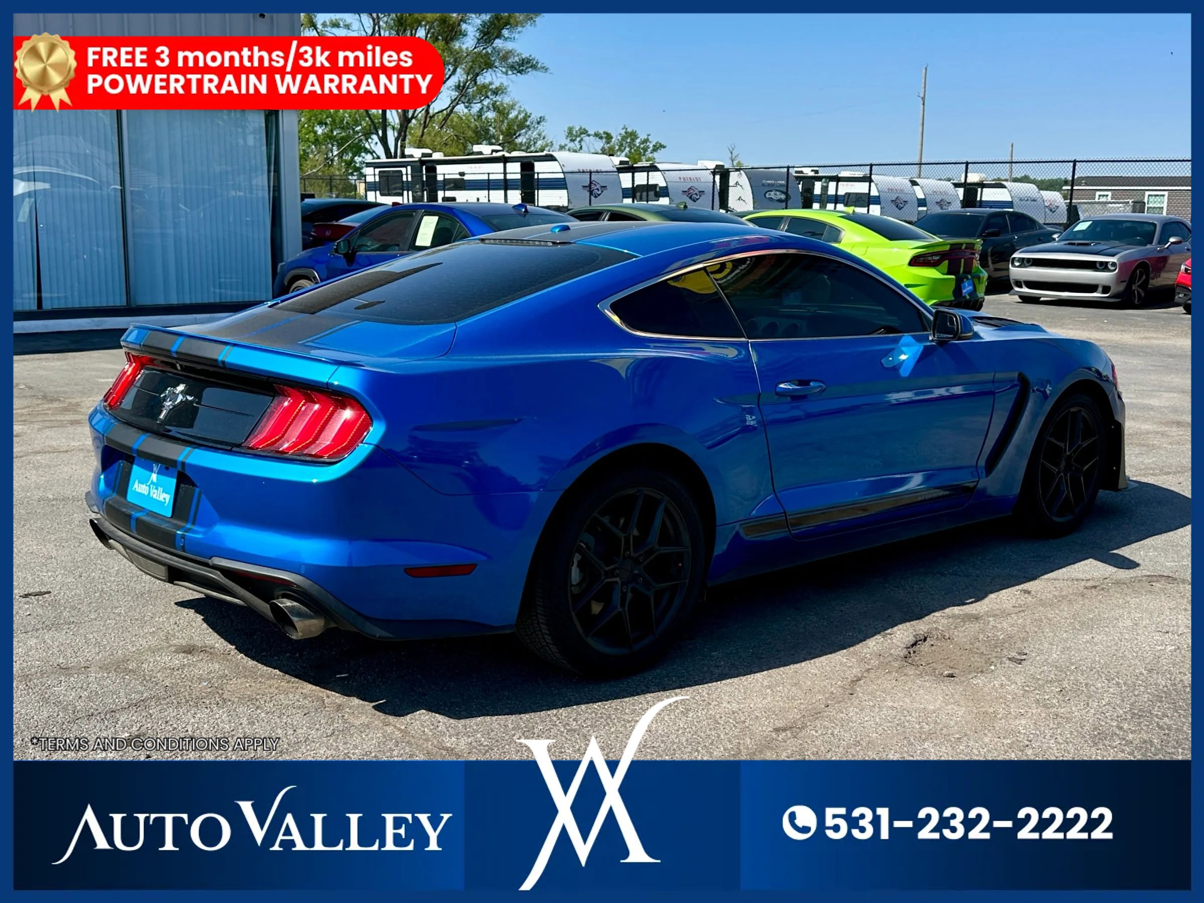 Used 2019 Ford Mustang Premium w/ Ford Safe & Smart Package RWD image 7