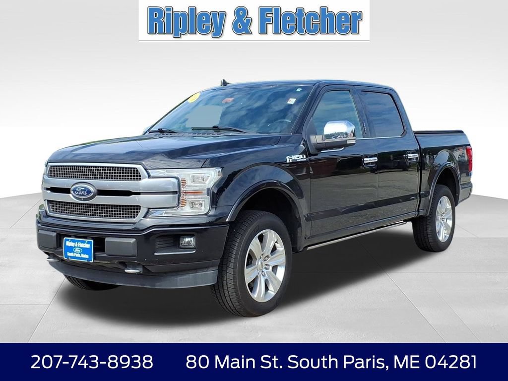 Used 2019 Ford F150 Platinum w/ Equipment Group 701A Luxury AWD/4WD image 1