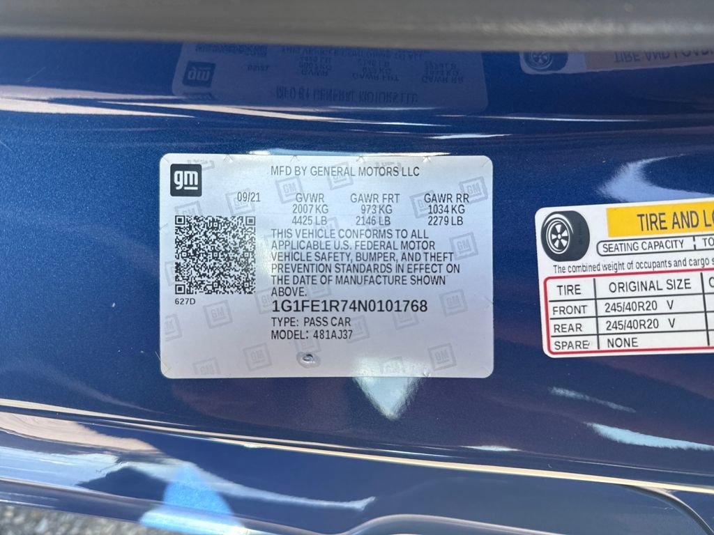 Used 2022 Chevrolet Camaro LT w/ RS Package image 28