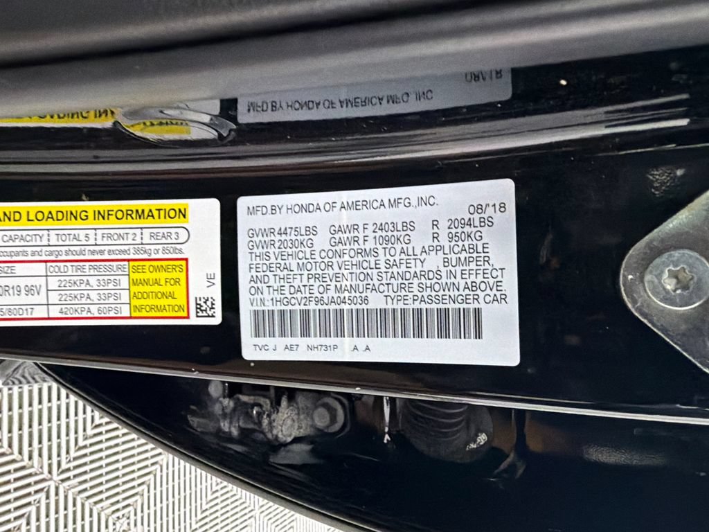 Used 2018 Honda Accord Touring image 33