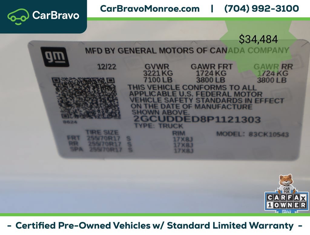 Certified 2023 Chevrolet Silverado 1500 LT AWD/4WD image 49