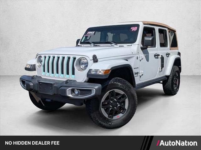 Used 2018 Jeep Wrangler Unlimited Sahara AWD/4WD image 1