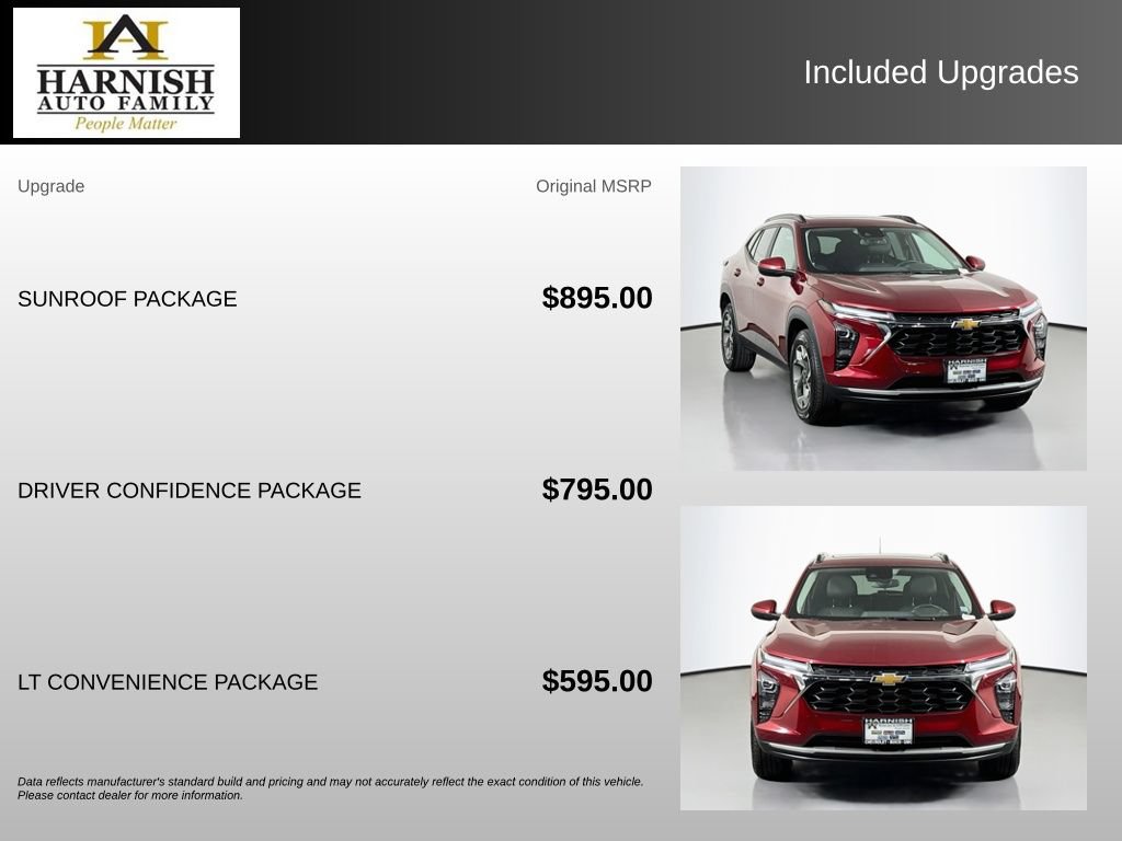 Used 2024 Chevrolet Trax LT w/ Sunroof Package FWD image 4