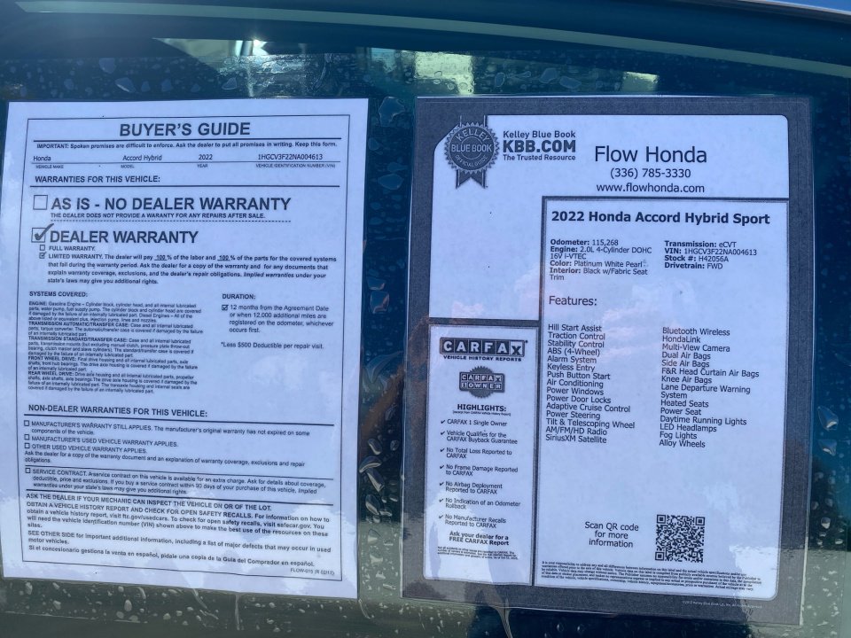 Used 2022 Honda Accord Sport image 36